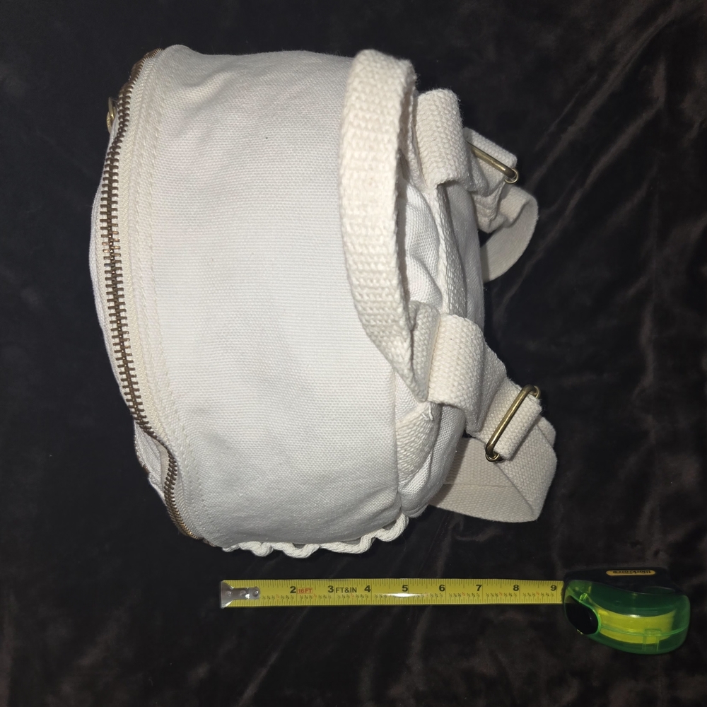 Polo Ralph Lauren Cream Canvas Backpack - Picture 11 of 13